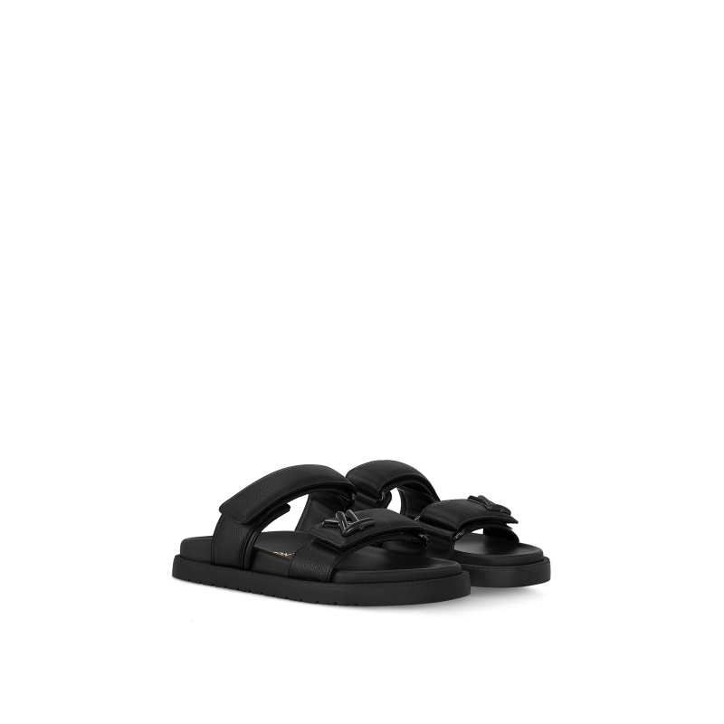 LV Sunset Flat Comfort Mule - Image 1